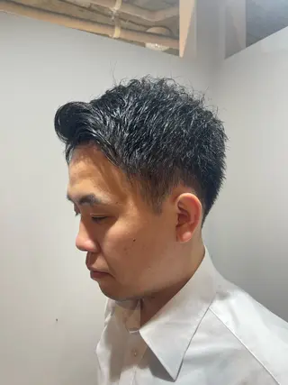 ショート メンズ AID_都立大学所属・林 亮太/ メンズ/メンズパーマのヘアスタイル