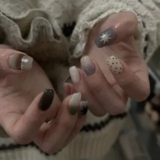 ネイル qua.立川 yukina⋆˙のネイルデザイン