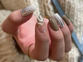 ネイル 8113 海外/y2k/韓国のネイルデザイン