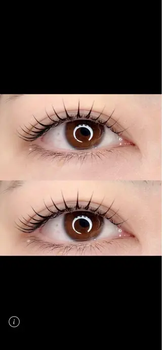 マツエク・マツパ 河野 那穂のマツエク・マツパデザイン