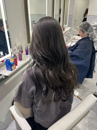 ロング ParveMix /石田 佳澄🩶のヘアスタイル