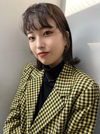 ミディアム カラー アレンジ指名 no.1✨ｈａｋｏのヘアスタイル