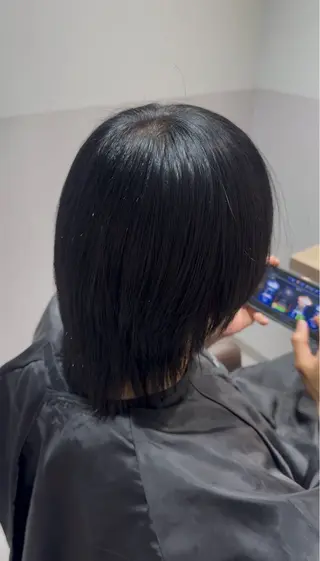 ショート カラー メンズ SALOWIN所属・美髪矯正/中華ウルフ 24h/高橋朋生のヘアスタイル