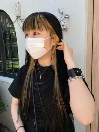 ロング カラー SALOWIN下北沢所属・hazuki 🌝のヘアスタイル