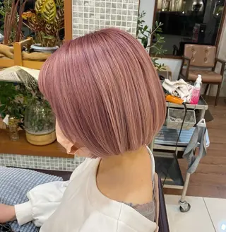 ショート knot所属・石井 麻鈴のヘアスタイル