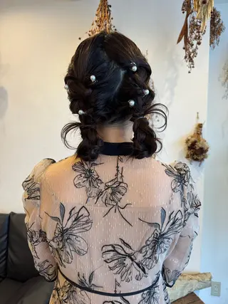 ヘアアレンジ m ā l o.🌷 サカモトマイコのヘアスタイル