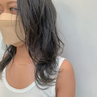 セミロング カラー SALOWIN表参道店所属・マンツーマン×半個室 まちだきょうすけのヘアスタイル