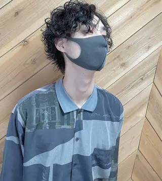 ショート パーマ hair salon Ranun髪質改善のヘアスタイル