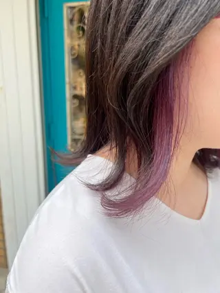 カラー 韓国風レイヤー ∕ 大隣 里桜のヘアスタイル