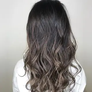 ミディアム カラー AMI Hair  supply所属・髪質改善カラー 韓国風レイヤーのヘアスタイル