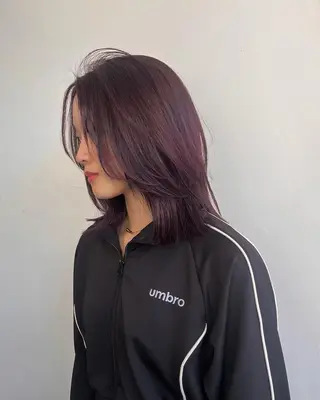 ミディアム Kurt by deco所属・hana /ハイトーンカラーのヘアスタイル