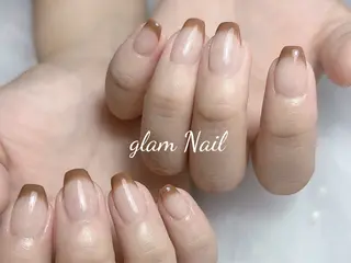 ネイル エツメ💅 長さだし🎀デザインのネイルデザイン