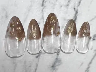 ネイル ❤️💛🩵京橋 痛ネイル⭐️3Dのネイルデザイン