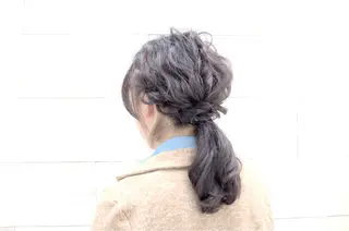 ミディアム セミロング ロング カラー パーマ ヘアアレンジ vinculo所属・三村 昇のその他イメージ
