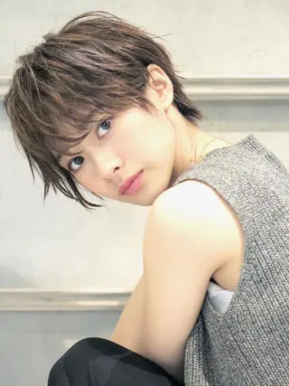 ショート カラー Siesta所属・📣髪質改善縮毛矯正 特化美容師｜庭田📣のヘアスタイル