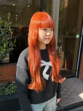 ロング カラー ヘアアレンジ cocotte 💟草間紫音💟のヘアスタイル