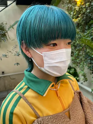 ショート カラー メイクス表参道所属・ショート/ボブ 矢野湧也のヘアスタイル