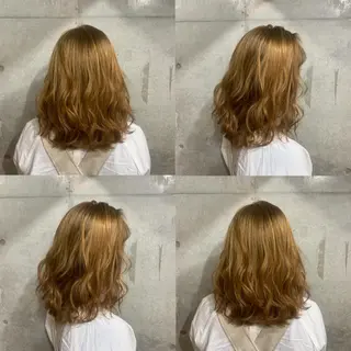 ミディアム もにか🌞原宿/渋谷 🌝ブリーチカラーのヘアスタイル
