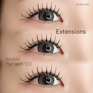 マツエク・マツパ ALTER EYES TORIIのマツエク・マツパデザイン