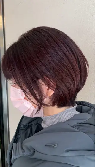 ショート 池田 早穂のヘアスタイル