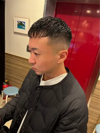 ショート パーマ ゼロスバーバーショップ所属・パーマ特化 三浦楓雅のヘアスタイル