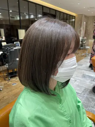 セミロング カラー 必ず似合わせます/ レイヤー/石戸谷海斗のヘアスタイル