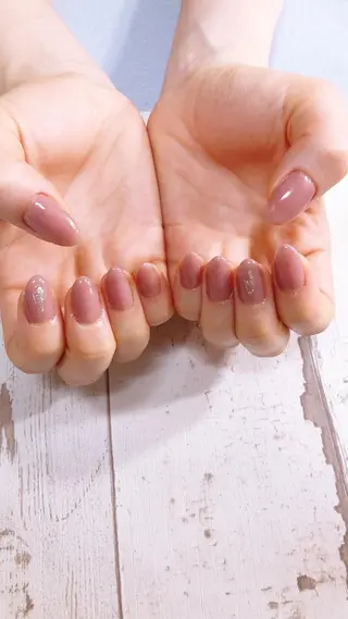 ネイル 北浦和 自爪育成ケアのネイルデザイン