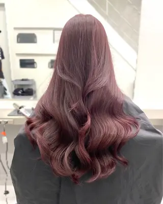 ロング 京都レイヤーカット うえひのヘアスタイル