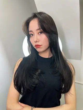 ロング カラー ワンホンヘア ケラチン/Kaitoのヘアスタイル