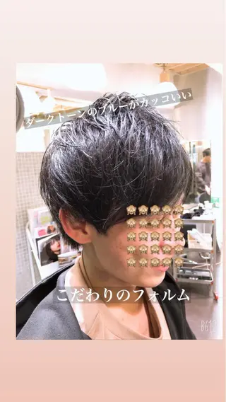 メンズ 西山 恵太郎のヘアスタイル