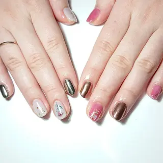 ネイル 下妻市ﾈｲﾙｻﾛﾝ M_styleのネイルデザイン