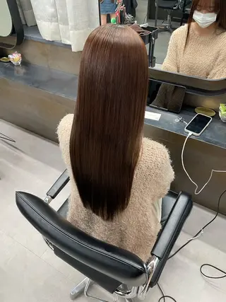 ロング 半個室サロンyoures hair 髪質改善トリートメント東新宿店所属・榊原竜弥 髪質改善/美髪作りのヘアスタイル