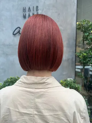 ショート 透明感カラー🫧 高田李胡のヘアスタイル