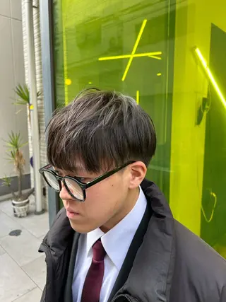 ミディアム hairsalonxxxx所属・南森町／メンズカット SOUTA(そーた)のヘアスタイル