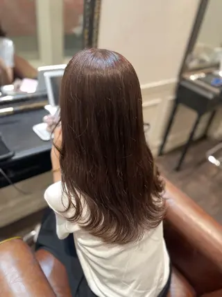 セミロング H by shiomih所属・藤原 楓愛/shiomiHのヘアスタイル