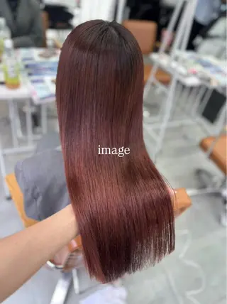 ロング カラー 松尾 彩美華のヘアスタイル