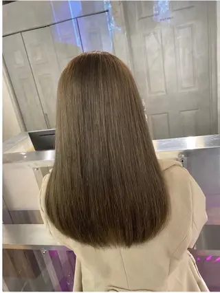 ロング たなか ゆうなのヘアスタイル