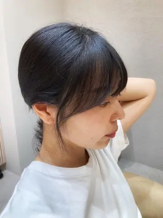 ミディアム 🩵縮毛矯正・ボブ 岩原朋也🩵のヘアスタイル