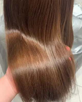 セミロング カラー ヘアアレンジ 内田 志乃のヘアスタイル