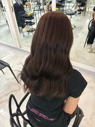 ロング 💜juna💜/高 槻/韓国風のヘアスタイル