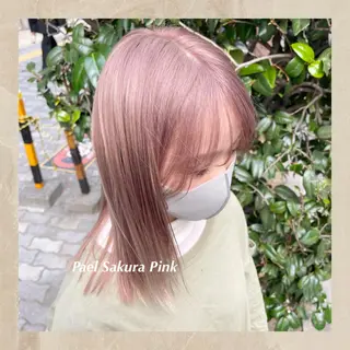 ミディアム ワンホンヘア ケラチン/Kaitoのヘアスタイル