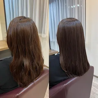 ロング カラー 工藤 梨花のヘアスタイル