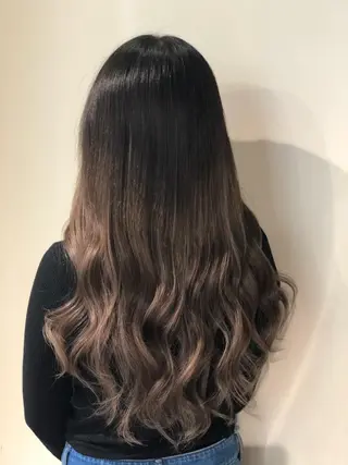 ロング カラー 韓国カラーエクステ 👑代表渡部雅己👑のヘアスタイル