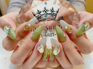 ネイル 長さだし専門店 M2　rikaのネイルデザイン