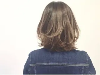 セミロング the BRIDGE hair salonのヘアスタイル