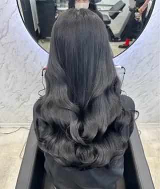 ロング カラー hair salon dot. mooda 韓国風サロン 町田店所属・韓国風ヘア🎀🩶 /♡𝓝𝓸𝓪♡のヘアスタイル