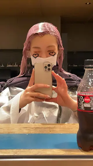 ロング カラー ヘアアレンジ 【柔らか透明感✨/ 似合せ前髪】大石葉月のヘアスタイル