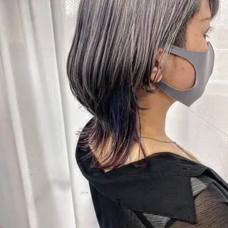 ミディアム カラー 年間1500人担当 代表　南一路のヘアスタイル