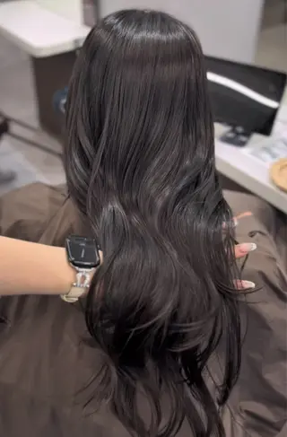 ロング 梅田/髪質改善特化/ 艶カラー🫧さくらこのヘアスタイル