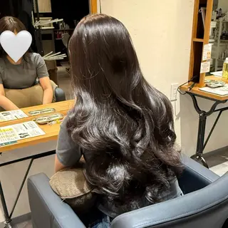 ロング 髪質改善透明感カラー ayukaのヘアスタイル